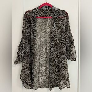 PLUM Snow-leopard print Blouse